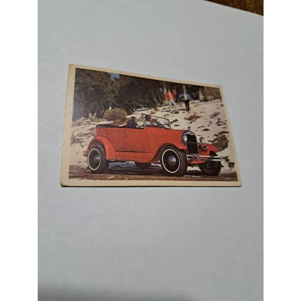Vintage 1965 Hot Rod Magazine #39 Spec Sheet Steve LaBonge Model A Trading Card